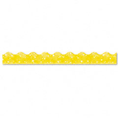 TREND Terrific Trimmers Sparkle Border, 2 1/4" x 39" Panels, Yellow, 10/Set TEPT91412