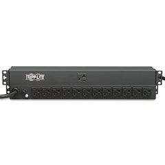 Tripp Lite PDU1220 Single Phase Basic PDU 20A 120V 1U RM 13 Outlet 5-15/20R 15ft Cord TRPPDU1220