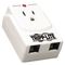 Tripp Lite TRAVELCUBE Surge Suppressor Notebook Direct Plug In 1 Outlet Tel DSL, 540 Joules TRPTRAVELCUBE