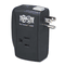 Tripp Lite TRAVELER100BT Surge Suppressor Notebook Direct Plug In 2 Out Tel DSL RJ45 1050J TRPTRAVLER100BT