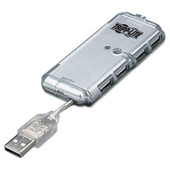 Tripp Lite U222-004-R 4-Port USB 2.0 Ultra-Mini Hub TRPU222004R