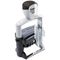 Trodat Self-Inking Custom Dater Stamp, 2 1/4 x 1 5/16, Black/Blue/Red USST5460