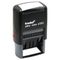 Trodat Stamp with Plastic Frame, Custom Numberer, Self-Ink, Black/Blue/Red USSE4750N