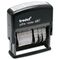 Trodat Trodat Economy 12-Message Stamp, Dater, Self-Inking, 2 x 3/8, Black USSE4817