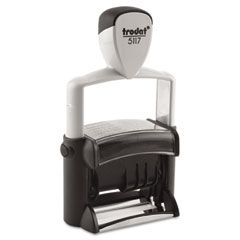 Trodat Trodat Professional 12-Message Stamp, Dater, Self-Inking, 2 1/4 x 3/8, Black USST5117