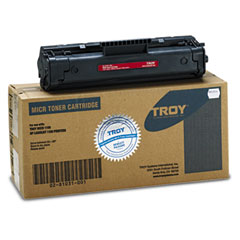 Troy 0281031001 Compatible MICR Toner Secure, 2,500 Page-Yield, Black TRS0281031001