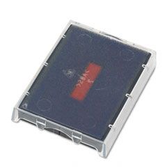 U. S. Stamp & Sign T5470 Dater Replacement Ink Pad, 1-5/8 x 2-1/2, Red/Blue USSP5470BR