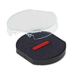 U. S. Stamp & Sign Trodat T46140 Dater Replacement Pad, 1-5/8, Red/Blue USSP46140BR