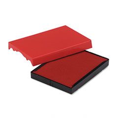 U. S. Stamp & Sign Trodat T4727 Dater Replacement Pad, 1-5/8 x 2-1/2, Red USSP4727RD