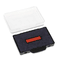 U. S. Stamp & Sign Trodat T5460 Dater Replacement Ink Pad, 1-3/8 x 2-3/8, Red/Blue USSP5460BR
