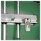 Unger Hold Up Aluminum Tool Rack, 36", Green/Silver, Each UNGHU900