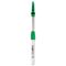 Unger Opti-Loc Aluminum Extension Pole, 13-ft., Two Sections, Silver/Green UNGEZ400