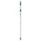Unger Opti-Loc Aluminum Extension Pole, 13-ft., Two Sections, Silver/Green UNGEZ400