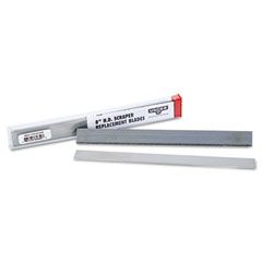 Unger Replacement Blade for Heavy Duty Scraper, Carbon Steel, 10/Pack UNGHDSB