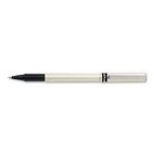 uni-ball Deluxe Roller Ball Stick Waterproof Pen, Black Ink, Fine, Dozen SAN60052