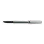uni-ball Deluxe Roller Ball Stick Waterproof Pen, Black Ink, Micro, Dozen SAN60025
