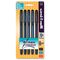 uni-ball Jetstream 101 Roller Ball Stick Water-Resistant Pen, Assorted Ink, Medium, 5/Set SAN1772525