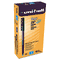 uni-ball Onyx Roller Ball Stick Dye-Based Pen, Blue Ink, Micro, Dozen SAN60041