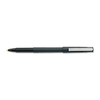 uni-ball Roller Ball Stick Dye-Based Pen Black Ink, Fine, Dozen SAN60101