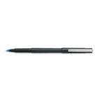 uni-ball Roller Ball Stick Dye-Based Pen, Blue Ink, Micro, Dozen SAN60153