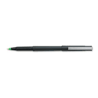 uni-ball Roller Ball Stick Dye-Based Pen, Green Ink, Micro, Dozen SAN60154