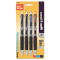 uni-ball Signo Gel 207 Roller Ball Retractable Gel Pen, Assorted Ink, Medium, 4/Card SAN1790921