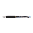 uni-ball Signo Gel 207 Roller Ball Retractable Gel Pen, Blue Ink, Micro Fine, Dozen SAN61256
