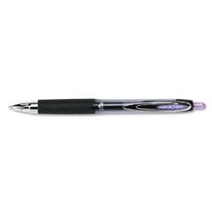 uni-ball Signo Gel 207 Roller Ball Retractable Gel Pen, Purple Ink, Medium, Dozen SAN70221