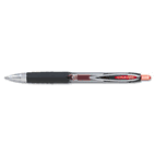 uni-ball Signo Gel 207 Roller Ball Retractable Gel Pen, Red Ink, Medium, Dozen SAN1790897
