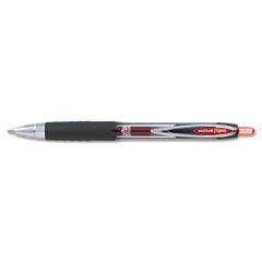 uni-ball Signo Gel 207 Roller Ball Retractable Gel Pen, Red Ink, Medium, Dozen SAN1790897