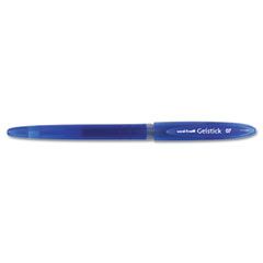 uni-ball Signo Roller Ball Stick Gel Pen, Blue Ink, Medium, Dozen SAN69055