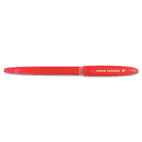 uni-ball Signo Roller Ball Stick Gel Pen, Red Ink, Medium, Dozen SAN69056