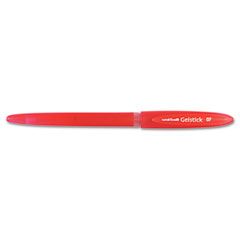 uni-ball Signo Roller Ball Stick Gel Pen, Red Ink, Medium, Dozen SAN69056