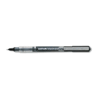 uni-ball Vision Exact Roller Ball Stick Waterproof Pen, Black Ink, Fine SAN60633