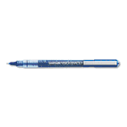 uni-ball Vision Exact Roller Ball Stick Waterproof Pen, Blue Ink, Fine SAN60634