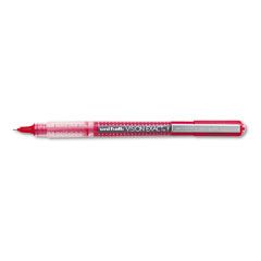 uni-ball Vision Exact Roller Ball Stick Waterproof Pen, Red Ink, Fine SAN60635