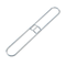 UNISAN Clip-On Dust Mop Frame, 36w x 5d, Zinc Plated UNS1436