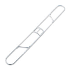 UNISAN Clip-On Dust Mop Frame, 48w x 5d, Zinc Plated UNS1448