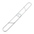 UNISAN Clip-On Dust Mop Frame, 48w x 5d, Zinc Plated UNS1448