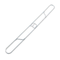 UNISAN Clip-On Dust Mop Frame, 60w x 5d, Zinc Plated UNS1460
