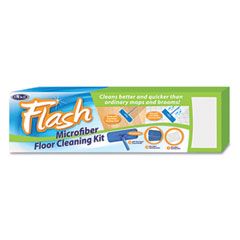 UNISAN Flash Microfiber Floor Care Kit, 13" UNSMFCK