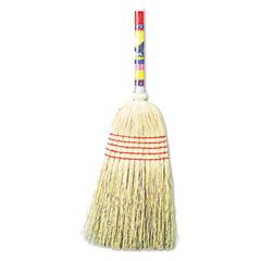 UNISAN Maid Broom, Mixed Fiber Bristles, 42" Wood Handle, Natural UNS920Y