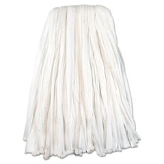 UNISAN Nonwoven Cut End Edge Mop, Rayon/Polyester, 20 oz, White, 12 per Carton UNSBW220