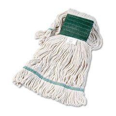 UNISAN Super Loop Wet Mop Head, Cotton/Synthetic, Medium Size, White UNS502WH