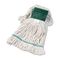 UNISAN Super Loop Wet Mop Head, Cotton/Synthetic, Medium Size, White UNS502WH