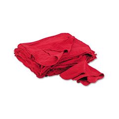 United Facility Supply Red Shop Towels, Cloth, 14 x 15, 50/Pack UFSN900RST