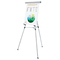 Universal 3-Leg Telescoping Easel with Pad Retainer, Adjusts 34" to 64", Aluminum, Silver UNV43050