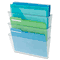 Universal 3 Pocket Wall File Starter Set, Letter, Clear UNV53682
