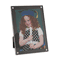 Universal Acrylic Easel Back Magnetic Frame for 4 x 6 Insert, Black UNV76855