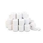 Universal Adding Machine/Calculator Roll, 16 lb, 1/2" Core, 2-1/4" x 130 ft, White, 100/CT UNV35710GN